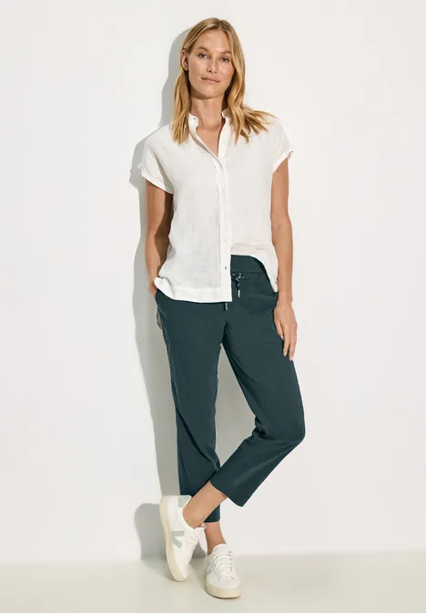 Hose im Casual Fit fir green Hose im Casual Fit fir green