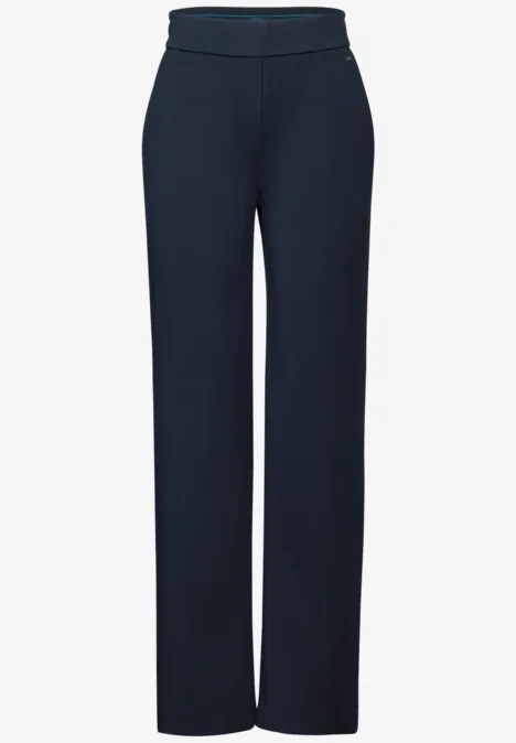 Pantalon loose fit deep petrol