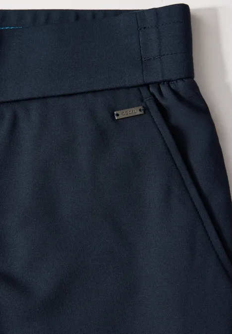 Pantalon loose fit deep petrol