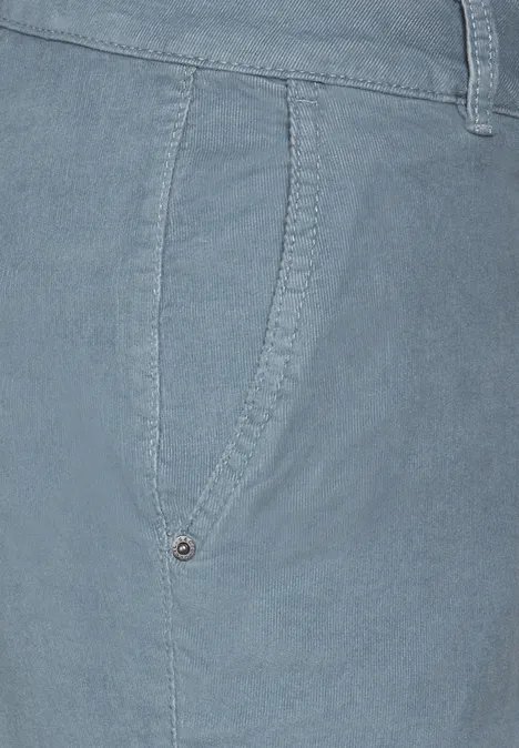 Cord-Chino dove blue