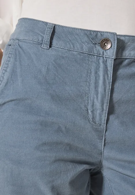 Cord-Chino dove blue