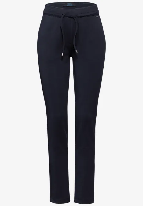 Hose im Casual Fit universal blue