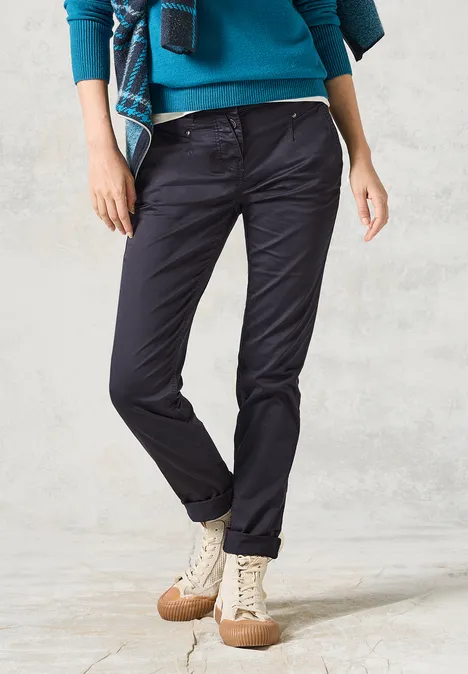 Hose im Slim Fit carbon grey