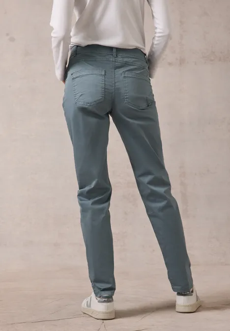 Hose im Casual Fit dove blue