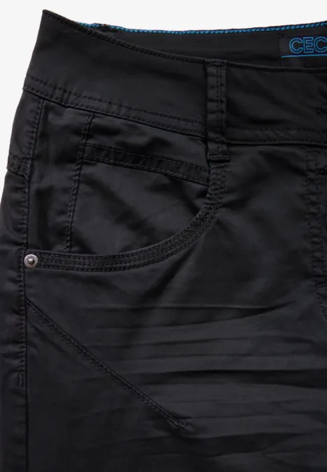 Hose im Casual Fit deep charcoal grey