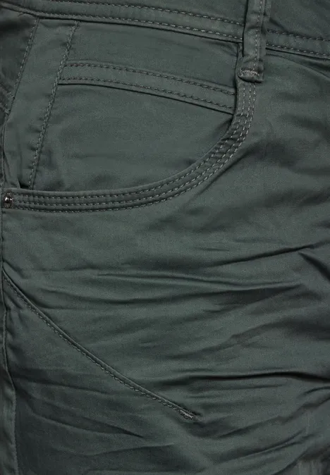Hose im Casual Fit active khaki