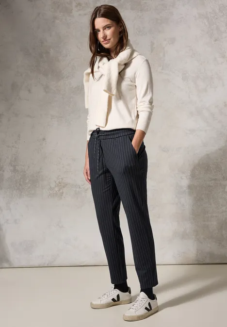 Hose im Nadelstreifen-Look deep charcoal grey