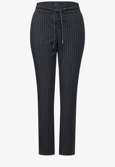 Hose im Nadelstreifen-Look deep charcoal grey
