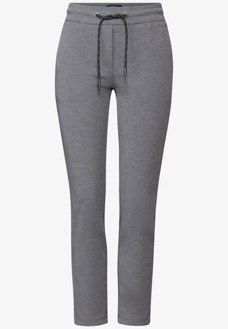Hose im Casual Fit platinum grey mel.