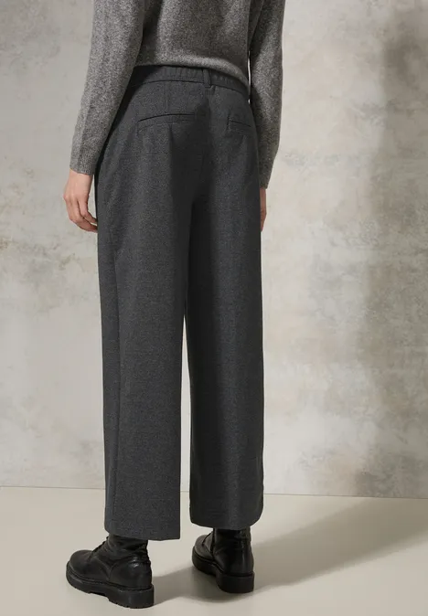 7/8 Hose im Melange-Look charcoal grey melange