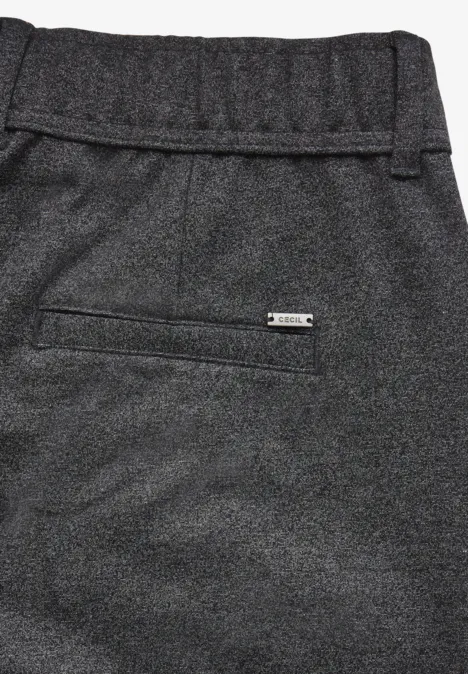 7/8 Hose im Melange-Look charcoal grey melange