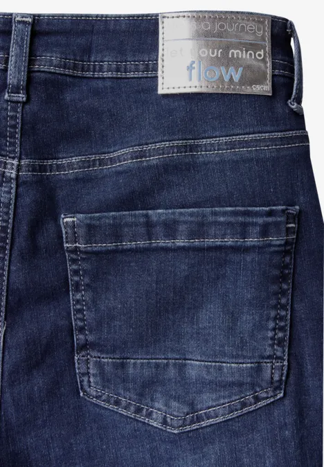 Jeans im Slim Fit dark blue used wash