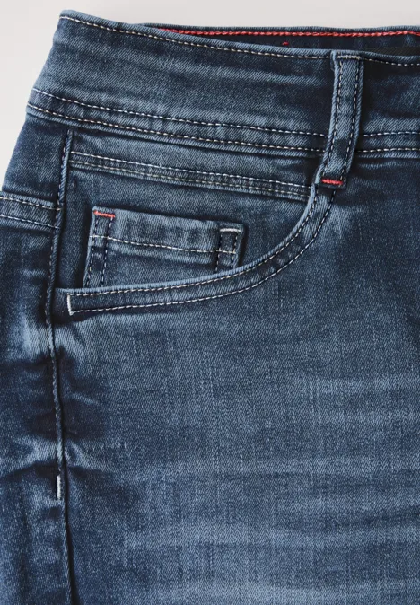 Jeans im Casual Fit mid blue wash