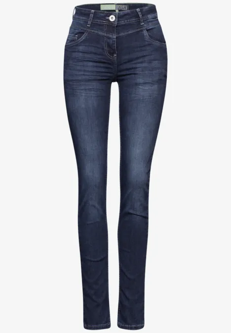 Jeans im Slim Fit dark blue random wash