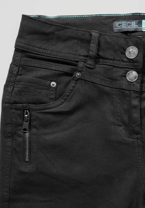 Hose im Slim Fit deep charcoal grey