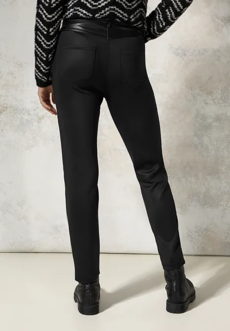Hose mit beschichteter Front Black
