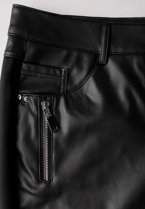 Hose mit beschichteter Front Black