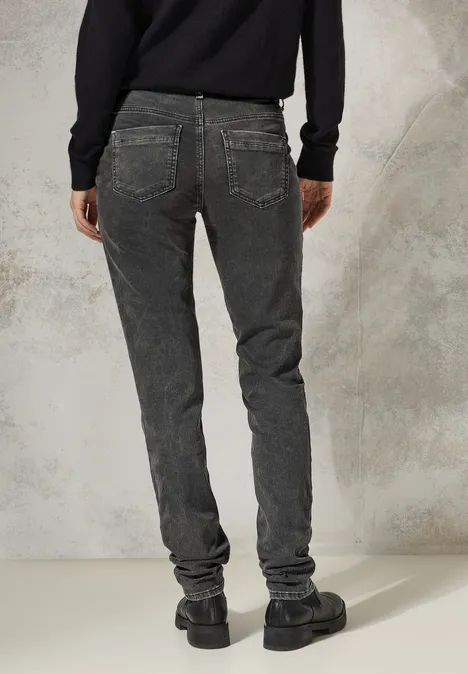 Jeans im Casual Fit black used wash