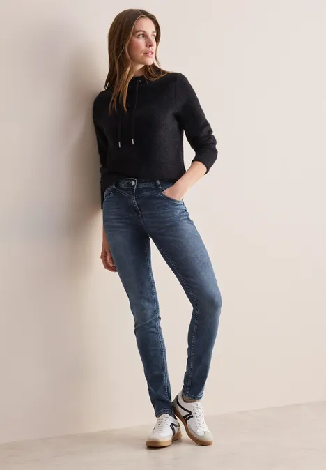 Skinny Fit Jeans mid blue wash