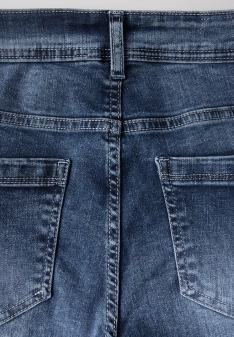 Skinny Fit Jeans mid blue wash