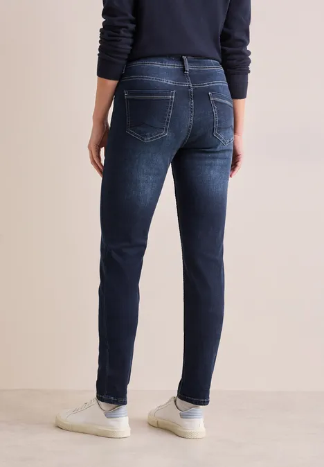 Jeans im Slim Fit Dark blue wash