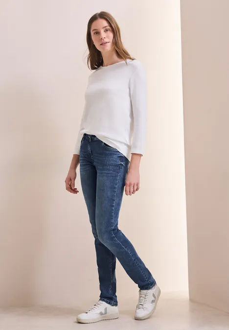 Jeans im Casual Fit mid blue wash