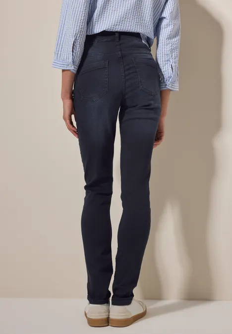 Jeans im Slim Fit blue black washed