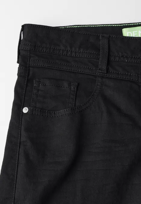 Jeans met wijde pijpen Black