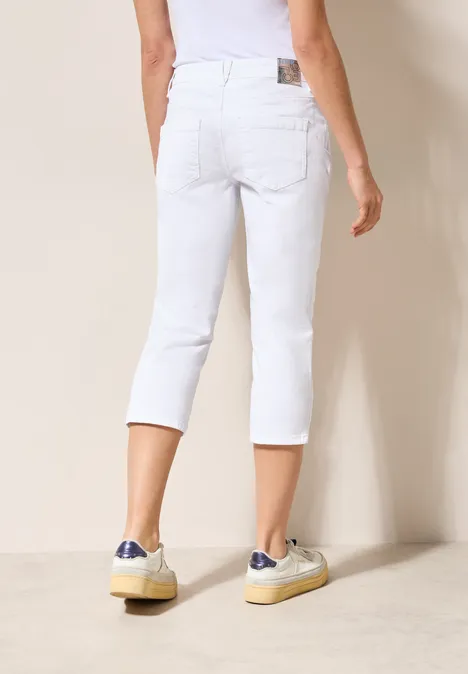 3/4 Jeans White