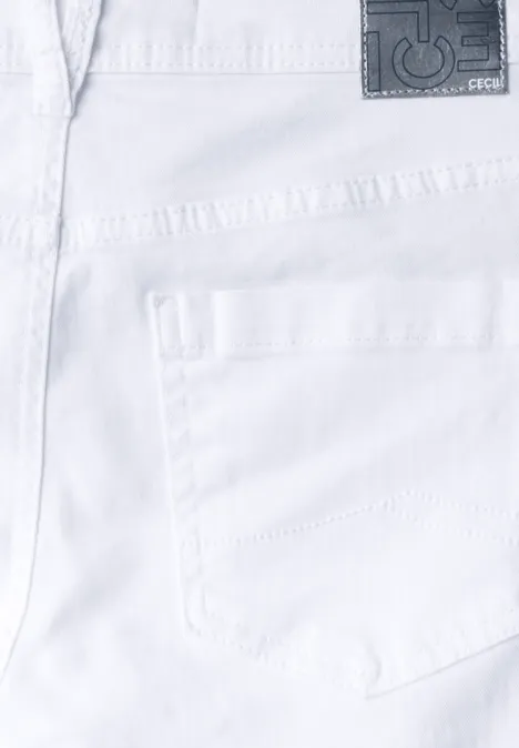 3/4 Jeans White