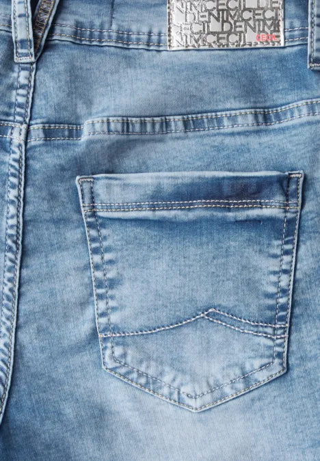 Casual Fit Jeansshorts authentic used wash