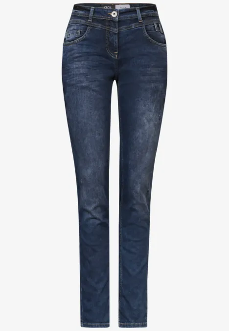 Jeans im Casual Fit Dark blue wash