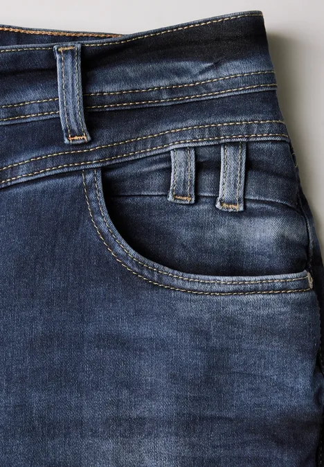 Jeans im Casual Fit Dark blue wash