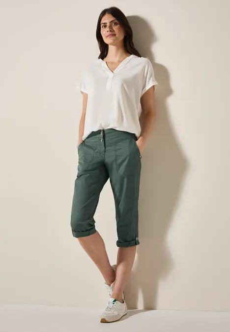 3/4 Papertouch Hose balmy khaki