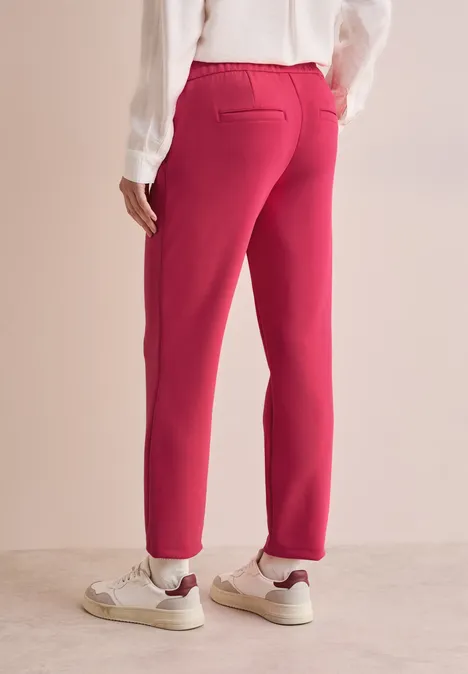 Hose im Casual Fit granita red