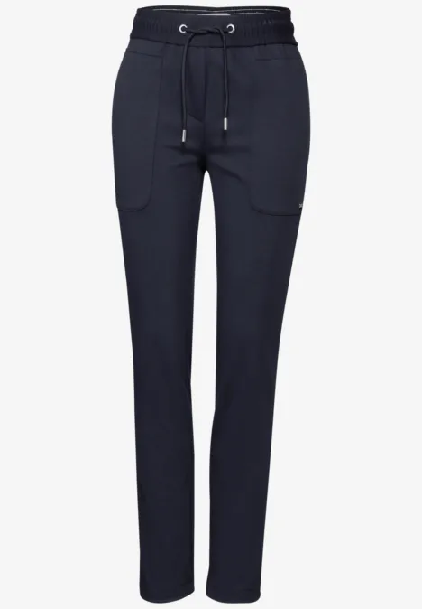 Hose im Casual Fit universal blue