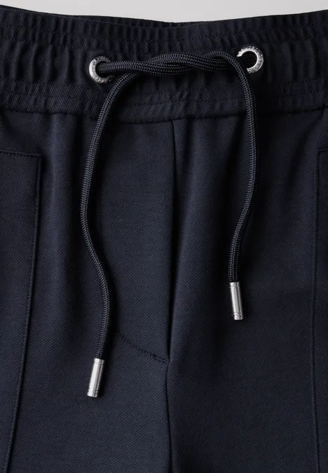 Hose im Casual Fit universal blue