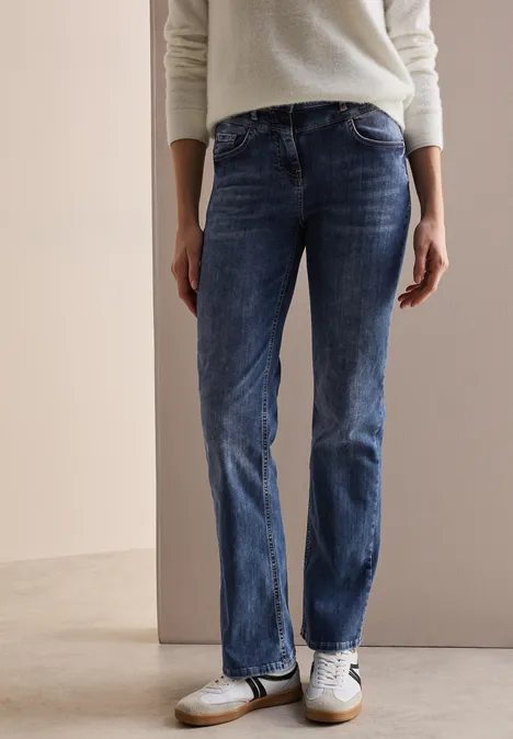 Bootcut Jeans mid blue wash