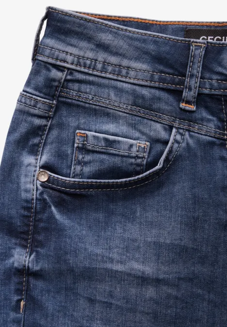 Bootcut Jeans mid blue wash