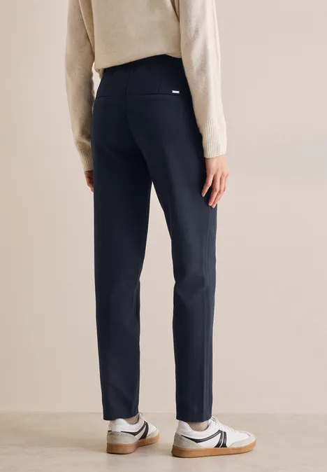Twill Hose im Casual Fit universal blue