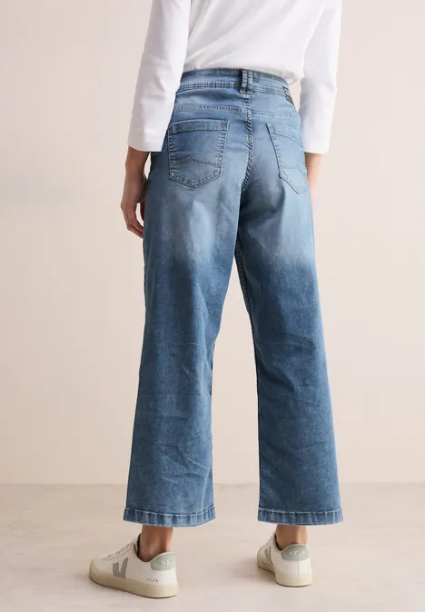 Wide Leg Jeans light blue washed