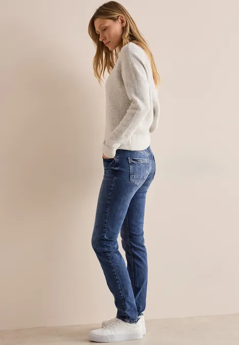 Jeans im Casual Fit mid blue wash