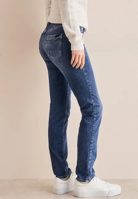 Jeans im Casual Fit mid blue wash