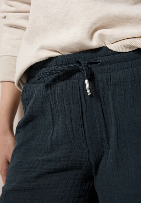 Musselin Hose universal blue