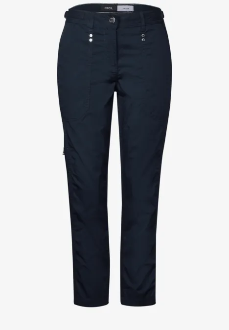 7/8-Hose im Cargo-Look universal blue