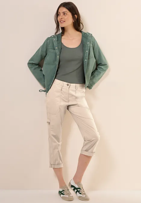 7/8-Hose im Cargo-Look boulder beige
