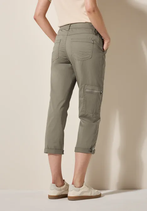 7/8-Hose im Cargo-Look smoky taupe
