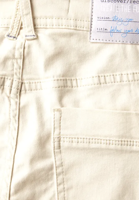 Bootcut Jeans pearl beige