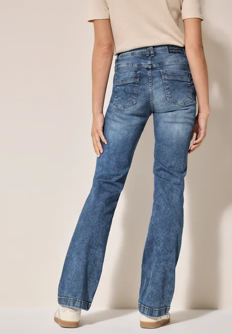 Bootcut Jeans mid blue wash