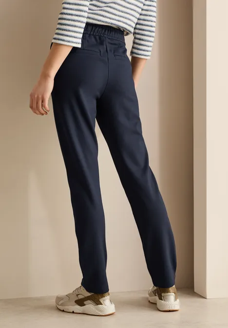 Hose im Casual Fit universal blue
